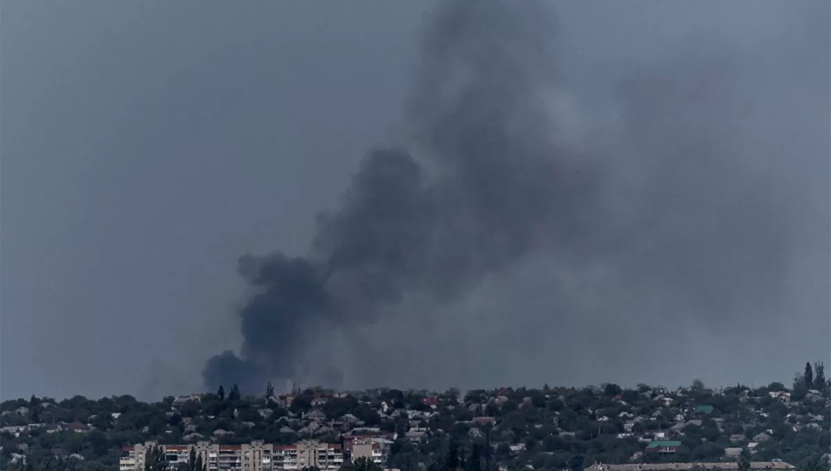 ATAQUES. Kharkiv es bombardeada constantemente desde territorio ruso.