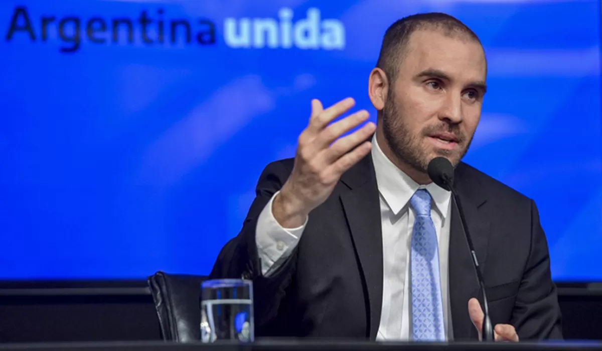 El ministro de Economía de la Nación, Martín Guzmán.