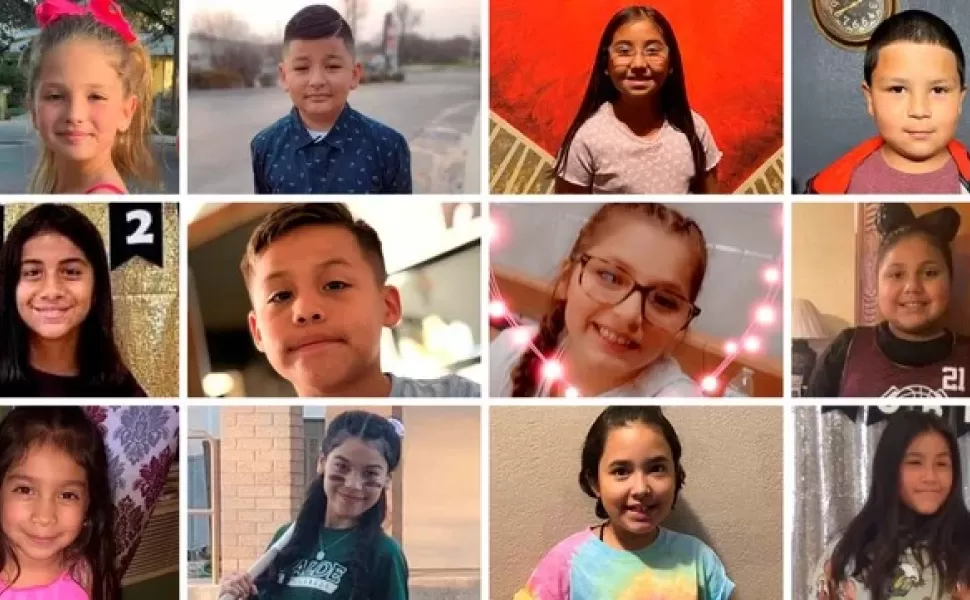 Las 19 víctimas fatales de la masacre en Texas.