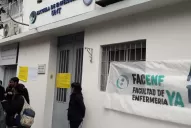 Enfermería: tensión y toma de la Escuela