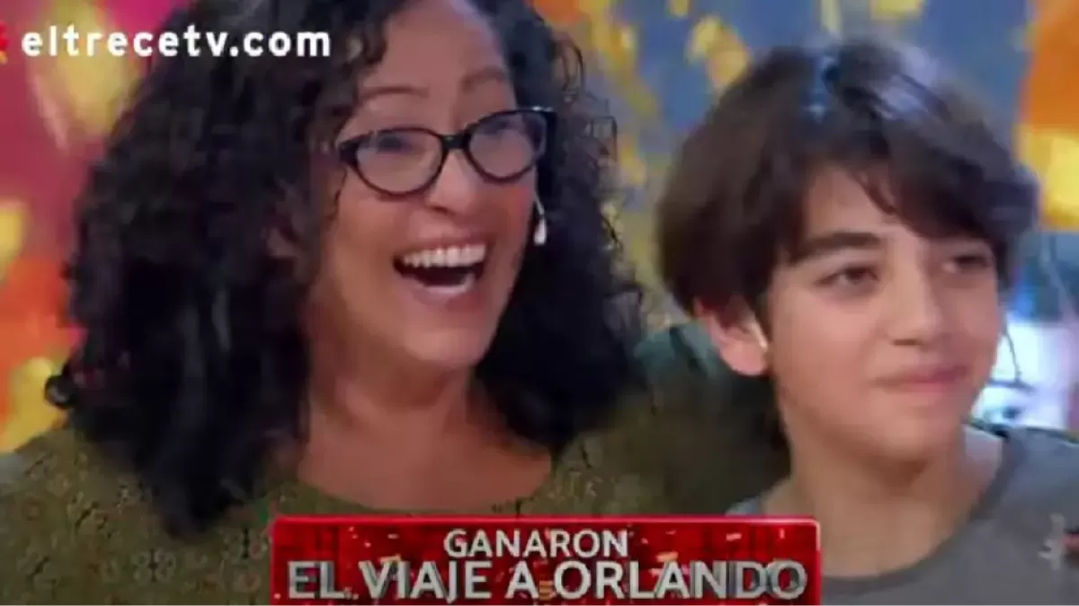 Alejo y Jorgelina ganaron el viaje a Disney de los 8 Escalones Kids.