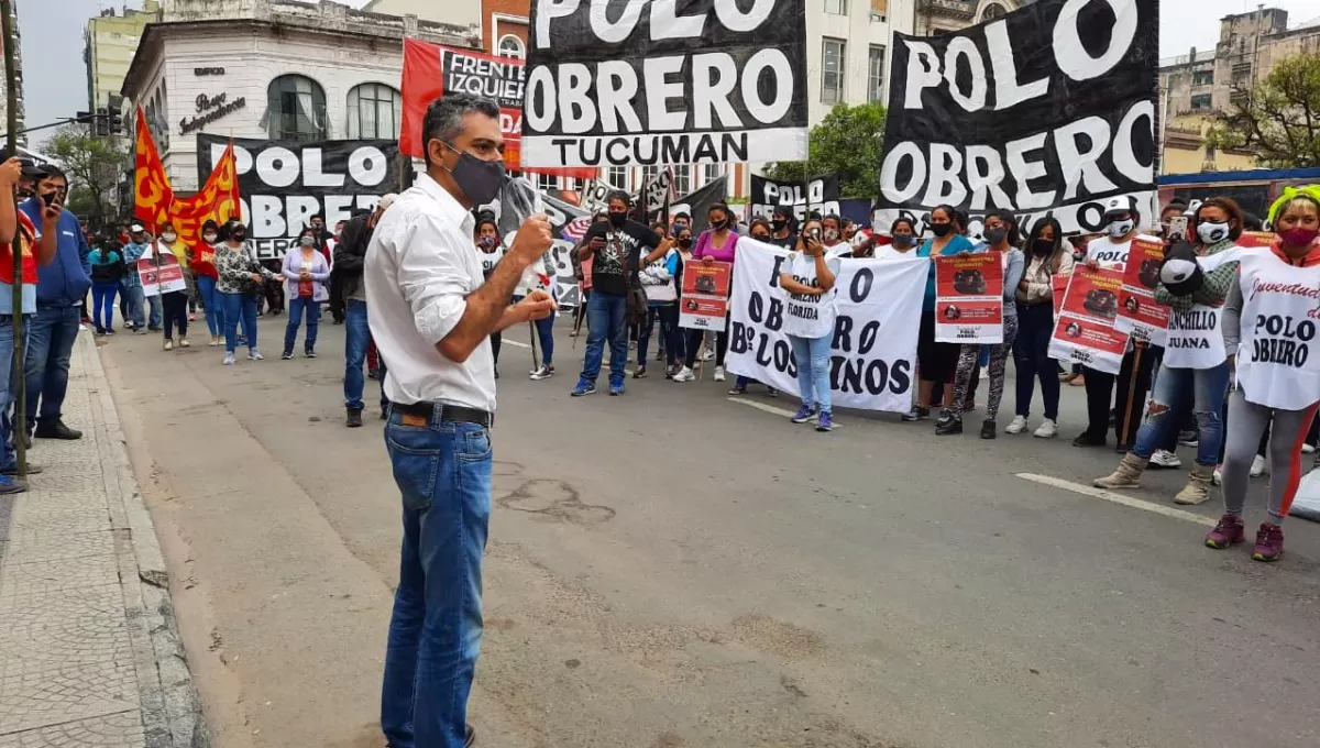 Dirigente del Partido Obrero, Martín Correa