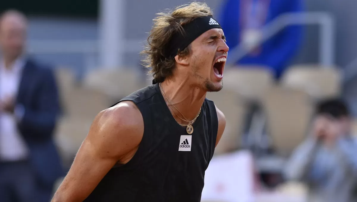 VENCEDOR. Alexander Zverev. FOTO TOMADA DE TWITTER.COM/ROLANDGARROS