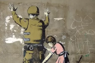 Las mil y una caras del anónimo pintor Banksy