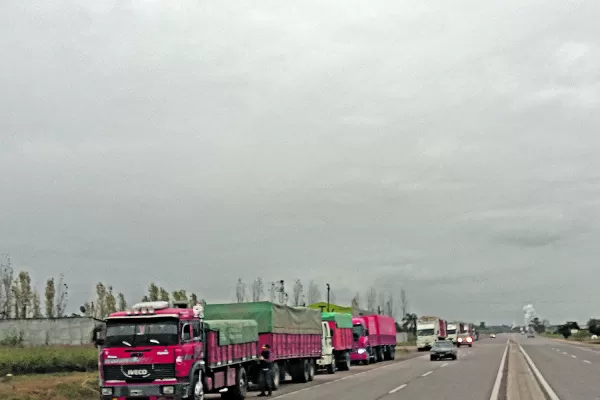 Ante la huelga de transportistas, Jaldo pide a la Justicia que se garantice el derecho a circular