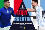 Argentina-Italia en Wembley: hora, formaciones y TV de la Finalissima 2022