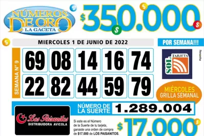 Los Números de Oro de LA GACETA