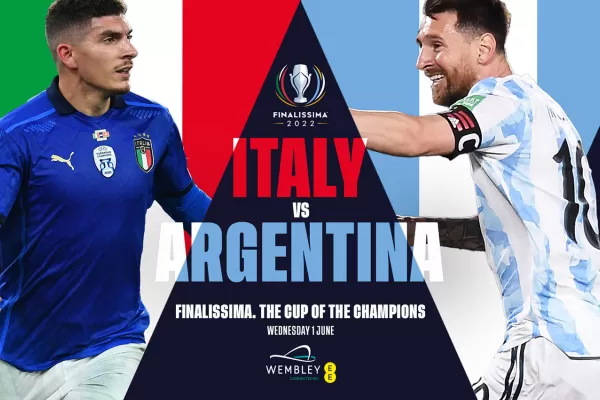 Argentina-Italia en Wembley: hora, formaciones y TV de la Finalissima 2022