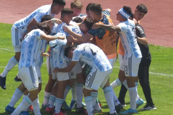 Con gol de Garnacho, Argentina venció a Panamá en Esperanzas de Toulon