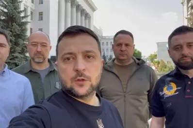 La victoria será nuestra, vaticinó el presidente de Ucrania