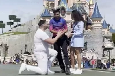 Video: un empleado de Disney arruinó una propuesta de casamiento en el castillo de la Bella Durmiente