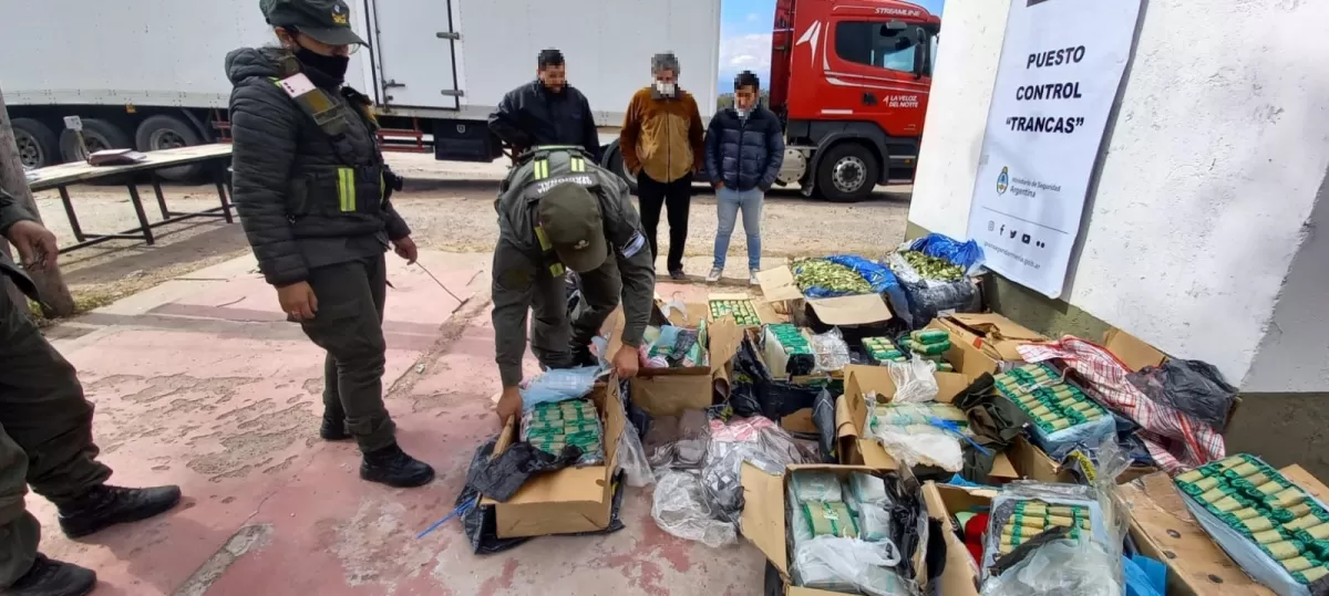 TRANCA. Operativo de Gendarmería. 