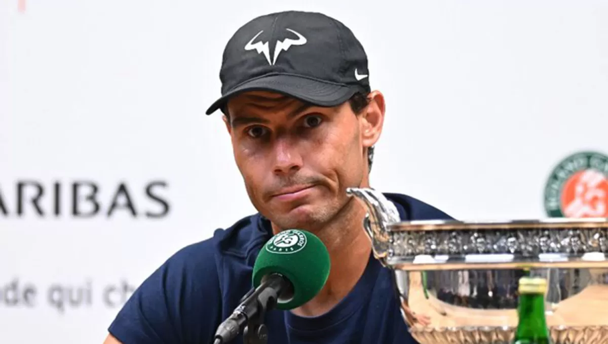 Rafael Nadal. FOTO TOMADA DE TWITTER.COM/ROLANDGARROS