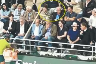 Zulemita Menem y D’Onofrio no se perdieron el partido de Nadal en París