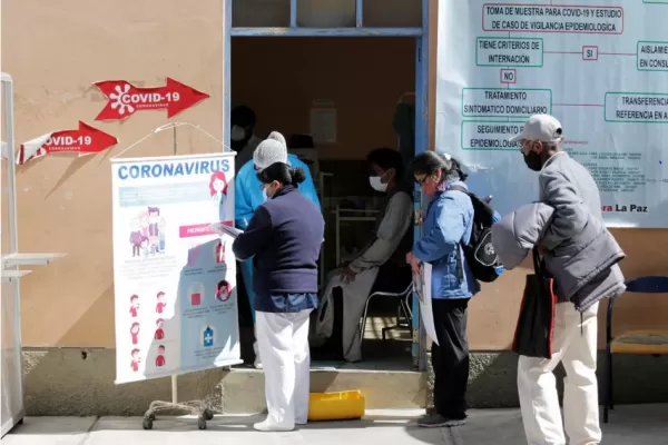 Alarma en Bolivia: los casos de covid-19 crecieron un 33%