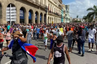 Condenaron a 297 cubanos que participaron de las protestas del 11 de julio