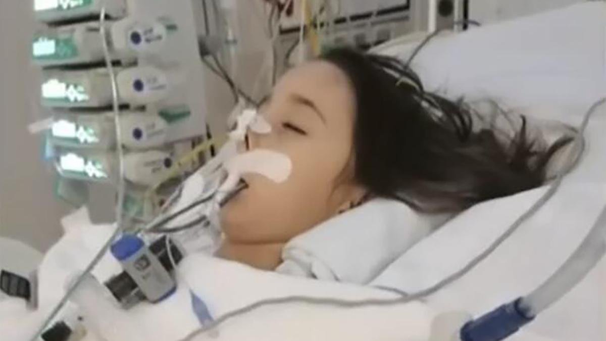 Aby hospitalizada. Foto Univisión