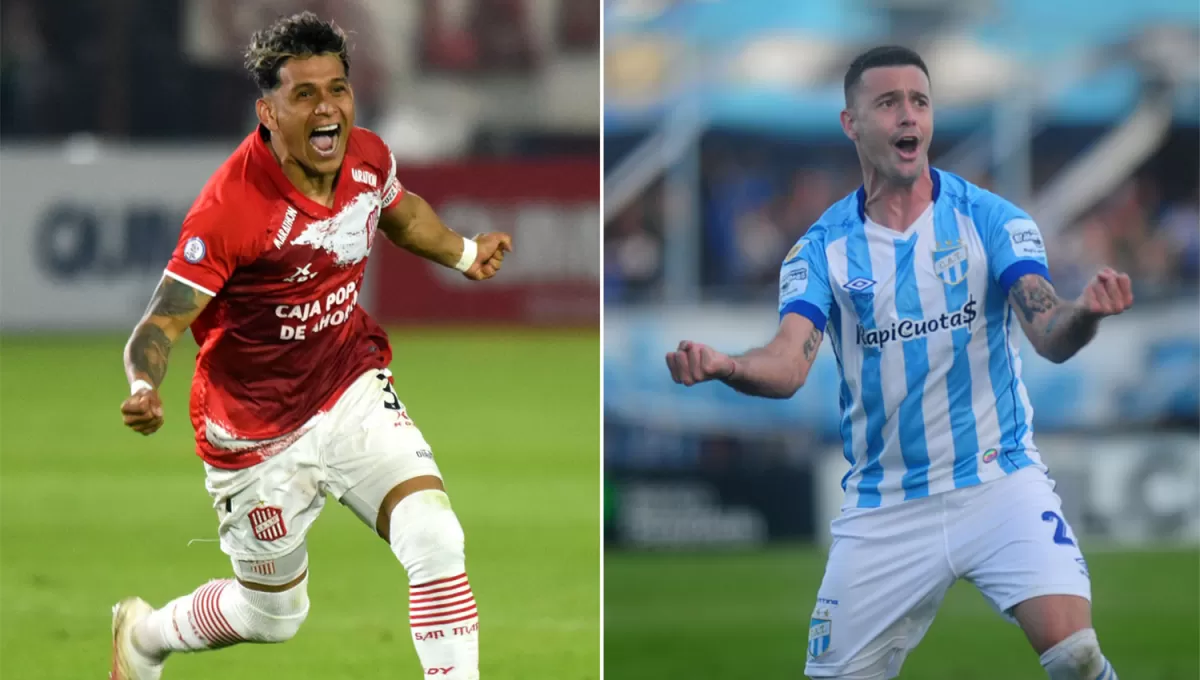 GOLAZOS. Diarte y Carrera colaboraron con dos remates formidables para las victorias de San Martín y Atlético.