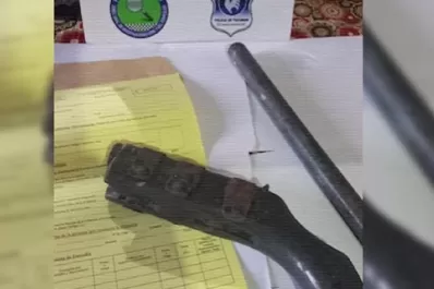 Allanaron una casa y encontraron una tumbera