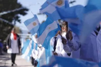 Así serán los actos por el Día de la Bandera en la plaza Independencia