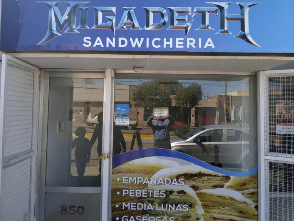 Local de sandwiches de miga.