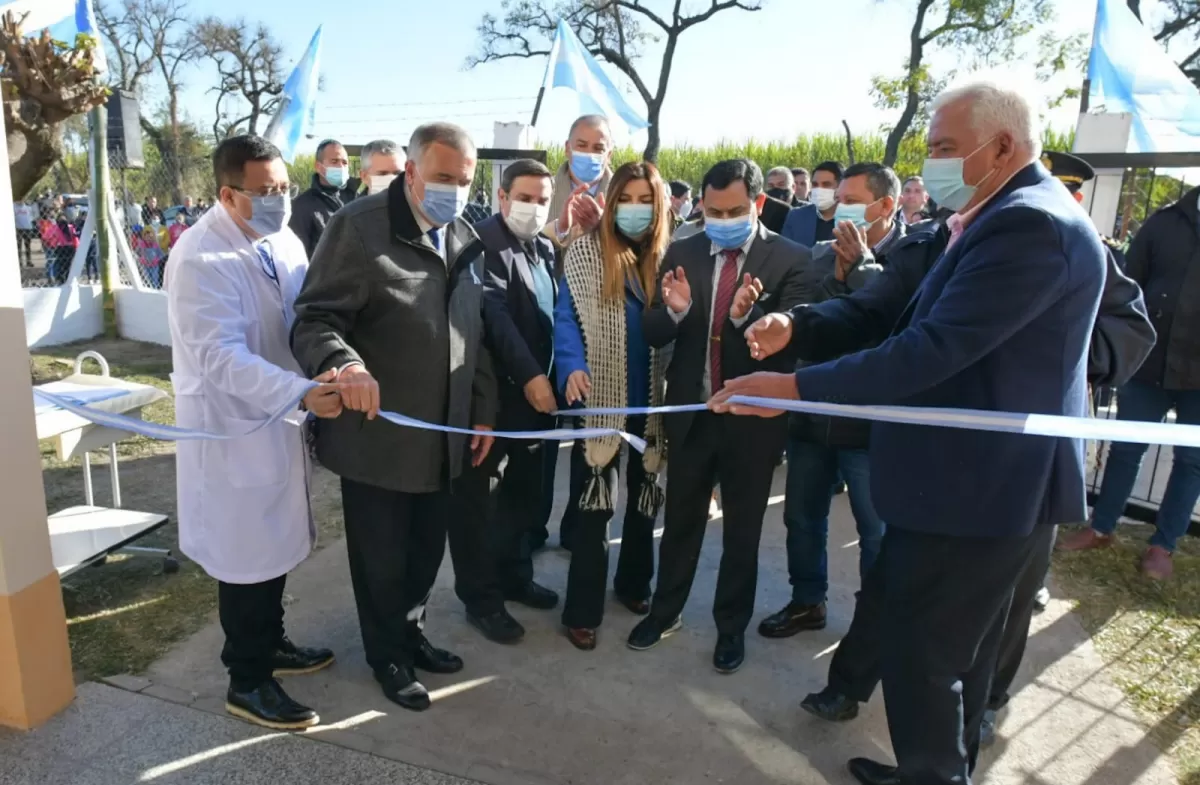 Jaldo inauguró obras de ampliación en el Caps de Pampa Mayo