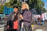 “Anatomía del piquete”: el documental de Viviana Canosa en la movilización de la 9 de Julio