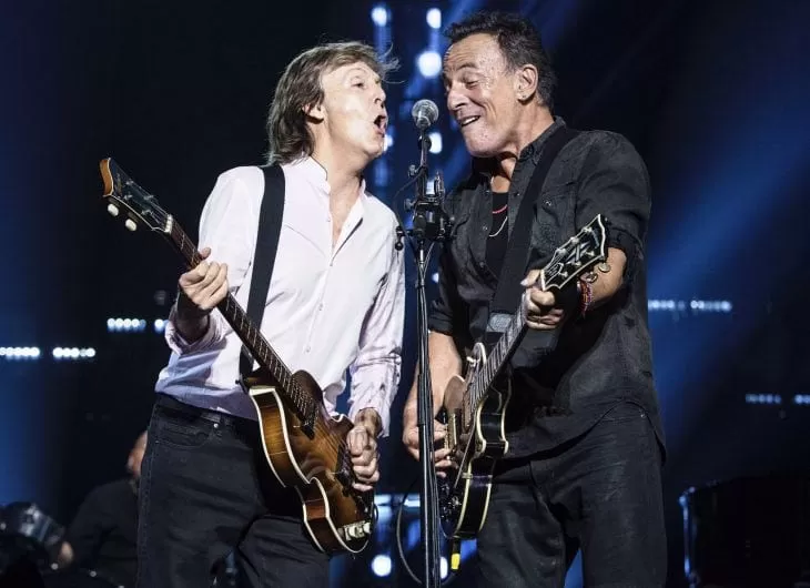 NEW JERSEY, 2022. El jueves a la noche, al palo con Bruce Springsteen. 