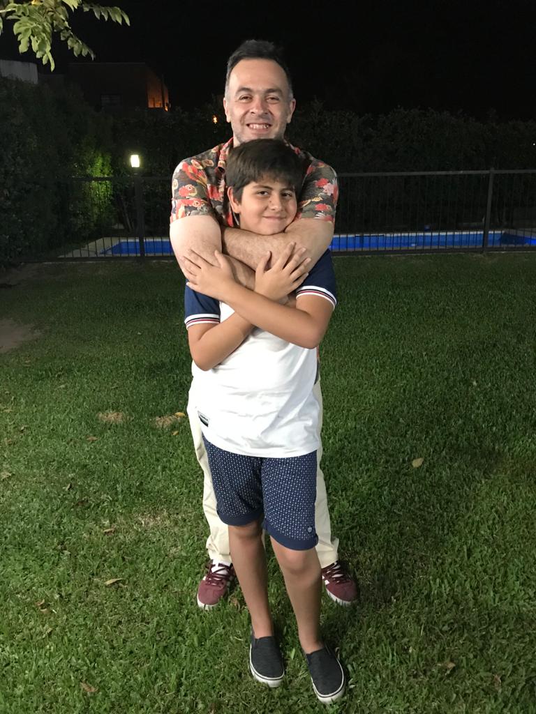 UNA TRADICIÓN. Alfredo Linares heredó el nombre de su papá, al igual su hijo 