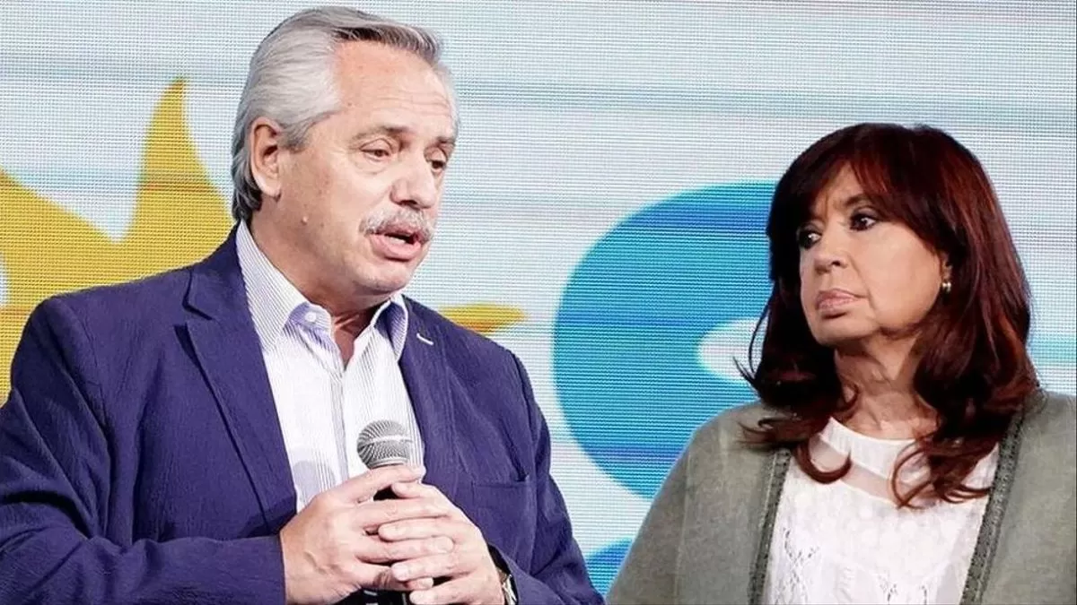 ALBERTO FERNÁNDEZ Y CRISTINA KIRCHNER. 