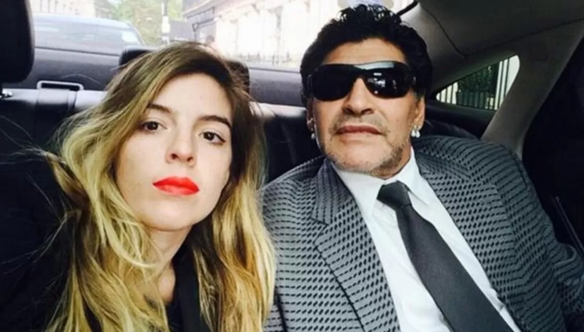 Dalma y Diego Maradona