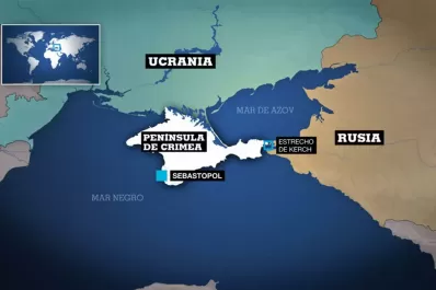 Ucrania atacó plataformas petrolíferas de Crimea