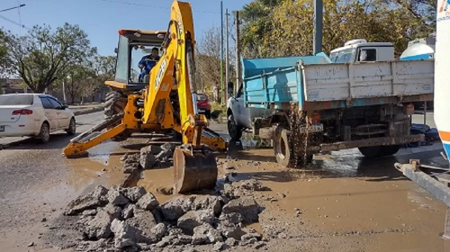 Por arreglos de cañerías, mañana estará cortado un tramo de la calle 25 de mayo
