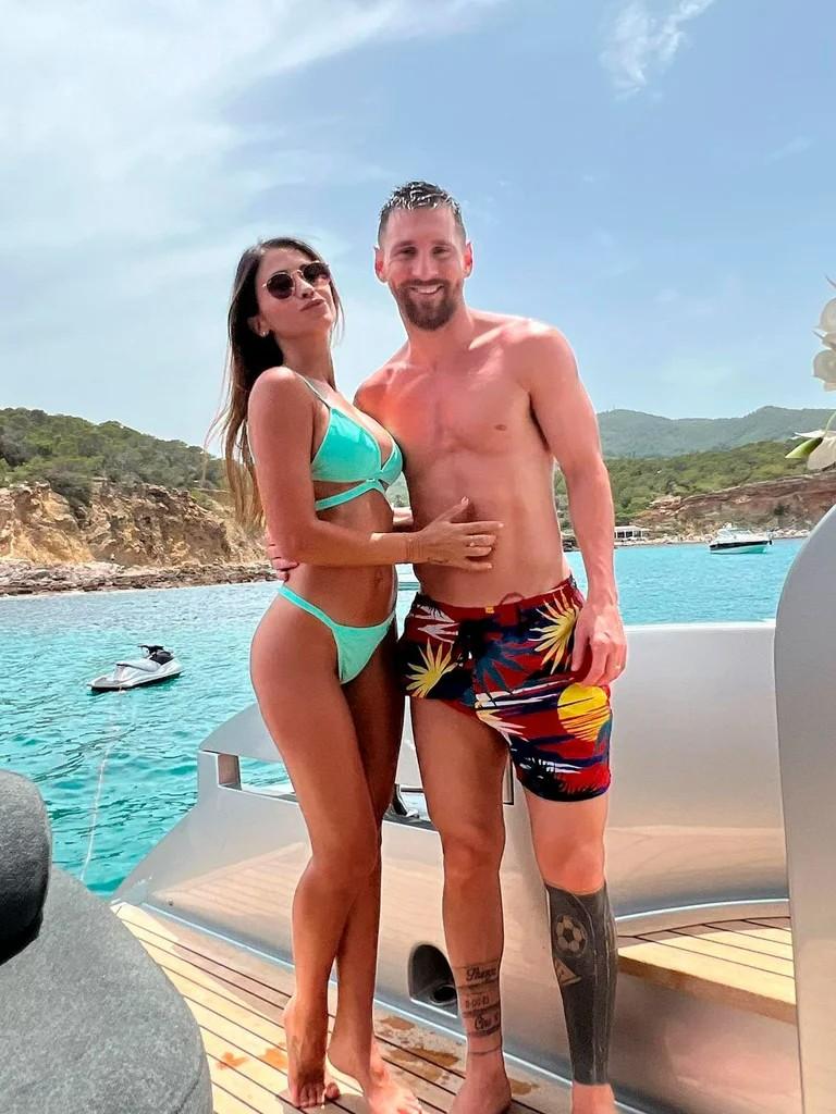 Lionel Messi y Antonela Roccuzzo, de vacaciones en la “Isla Bonita”