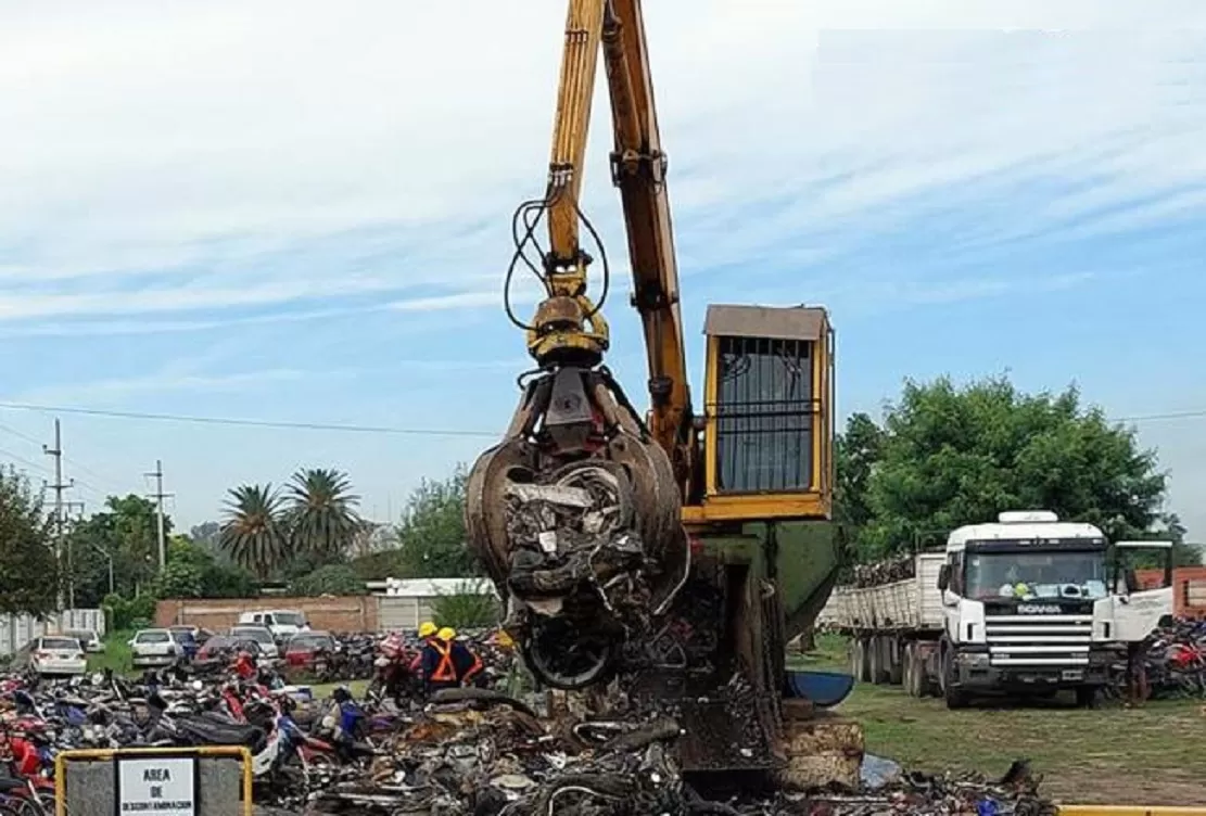 Las Talitas:  avanza el Programa de Descontaminación y Compactación