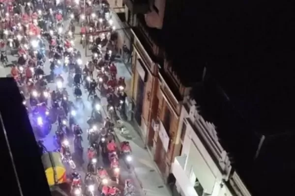 Crimen del cadete: con velas, conmemoraron a “Willy” Sahad