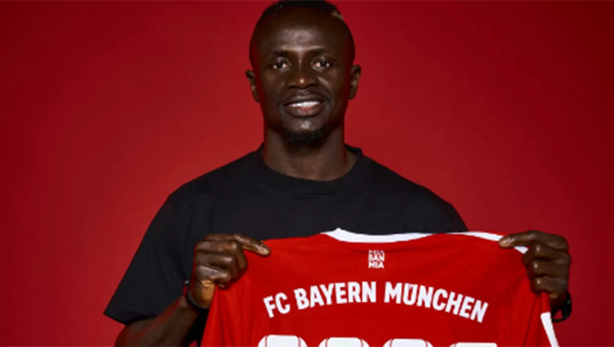 EL TERCERO. Mané se sumó a Bayern Múnich al igual que Ryan Gravenberch y Noussair Mazrouai.