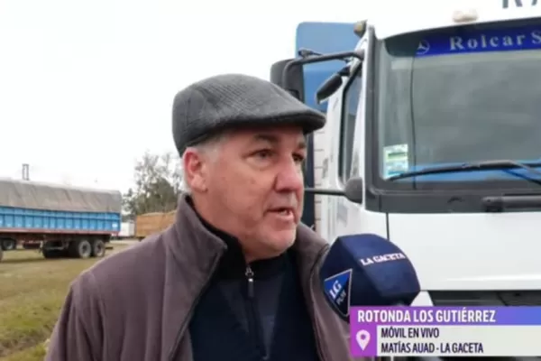 Paro de transportistas: la solución es que se vaya este Gobierno, dijo uno de los camioneros