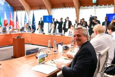 Alberto Fernández en el G7: pidió terminar la guerra y una nueva arquitectura financiera
