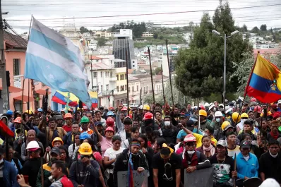 La protesta en Ecuador no se calma