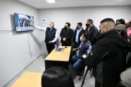 Jaldo inauguró un centro de monitoreo en La Trinidad