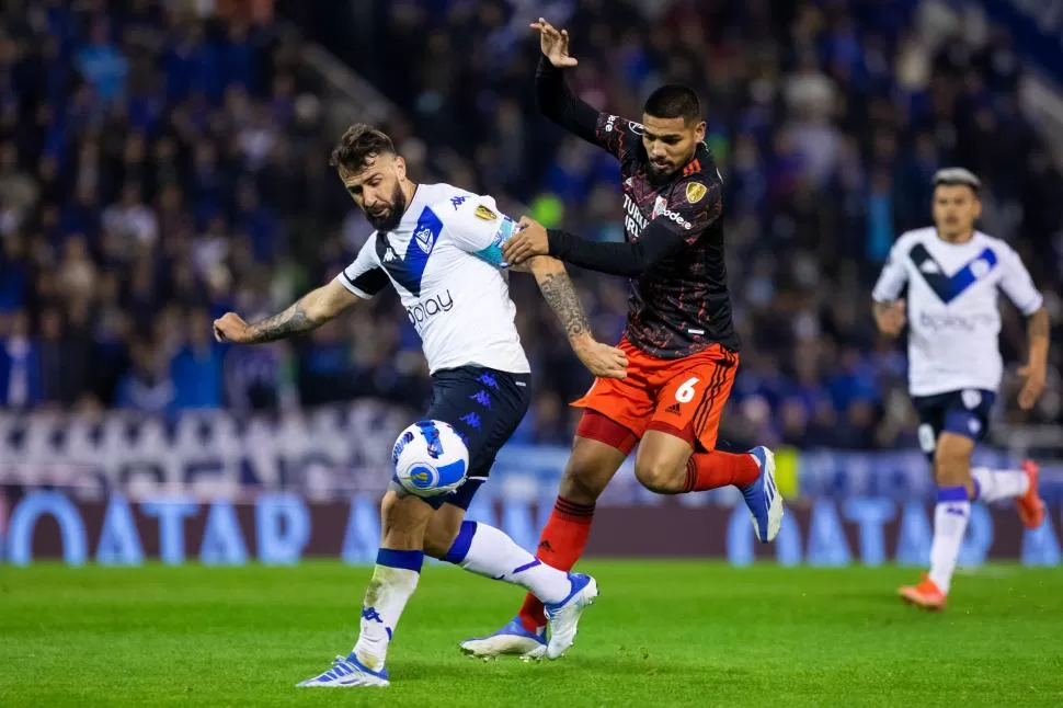 Lucas Pratto sería uno de los delanteros de Vélez hoy en el Monumental.