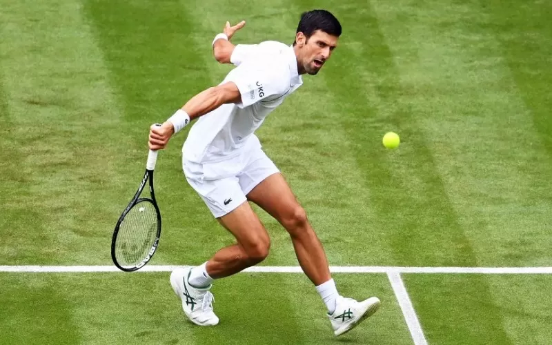 WIMBLEDON. Djokovic logró pasar sin problemas a los octavos de final del torneo. Foto tomada de: ATP Tour.