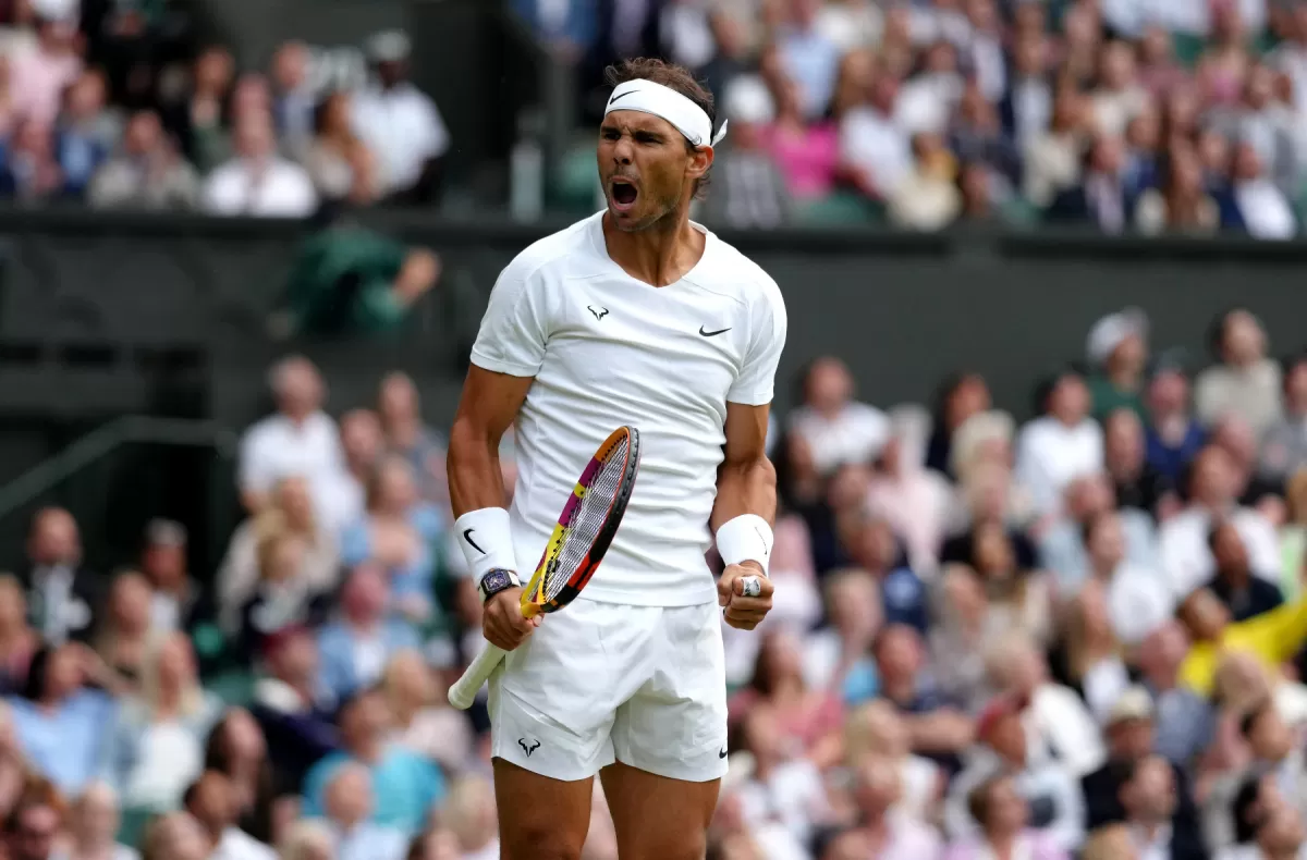 WIMBLEDON. El español avanzó a octavos de final. Foto tomada de Twitter: @mirrorsports.