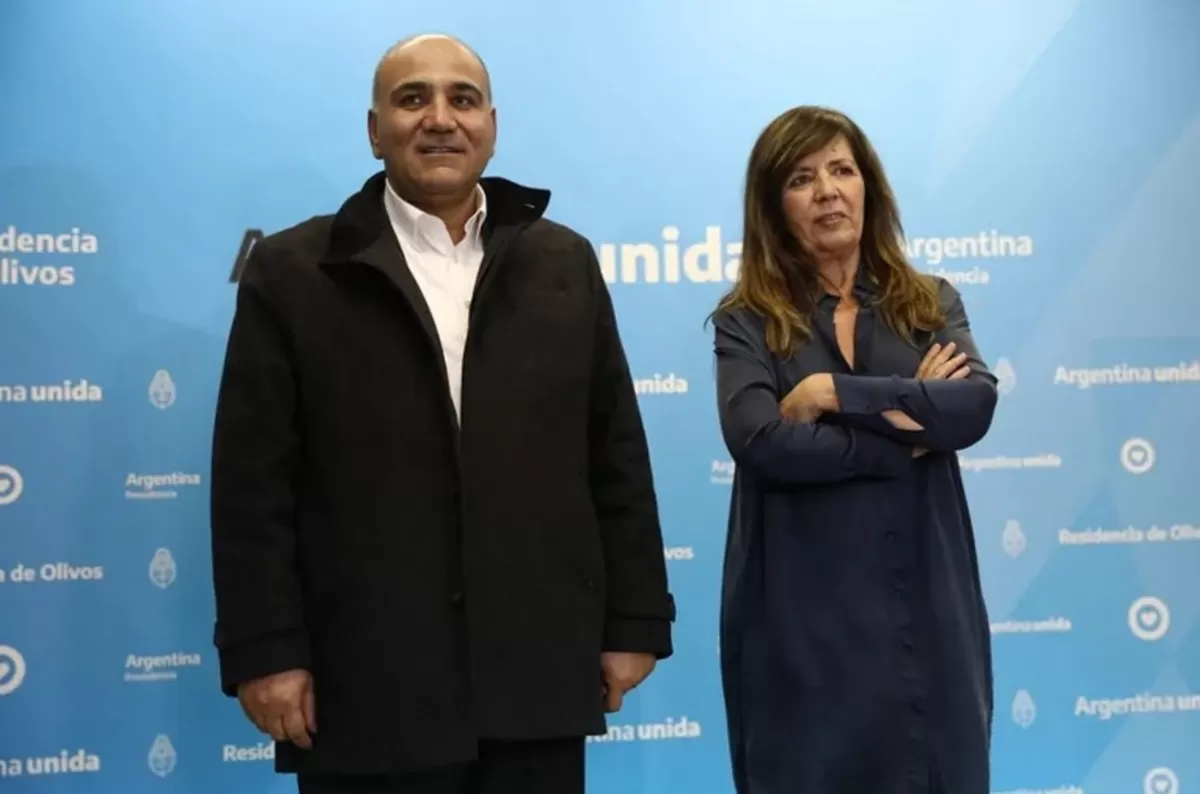 Manzur y Cerruti. FOTO TOMADA DE LA NACIÓN