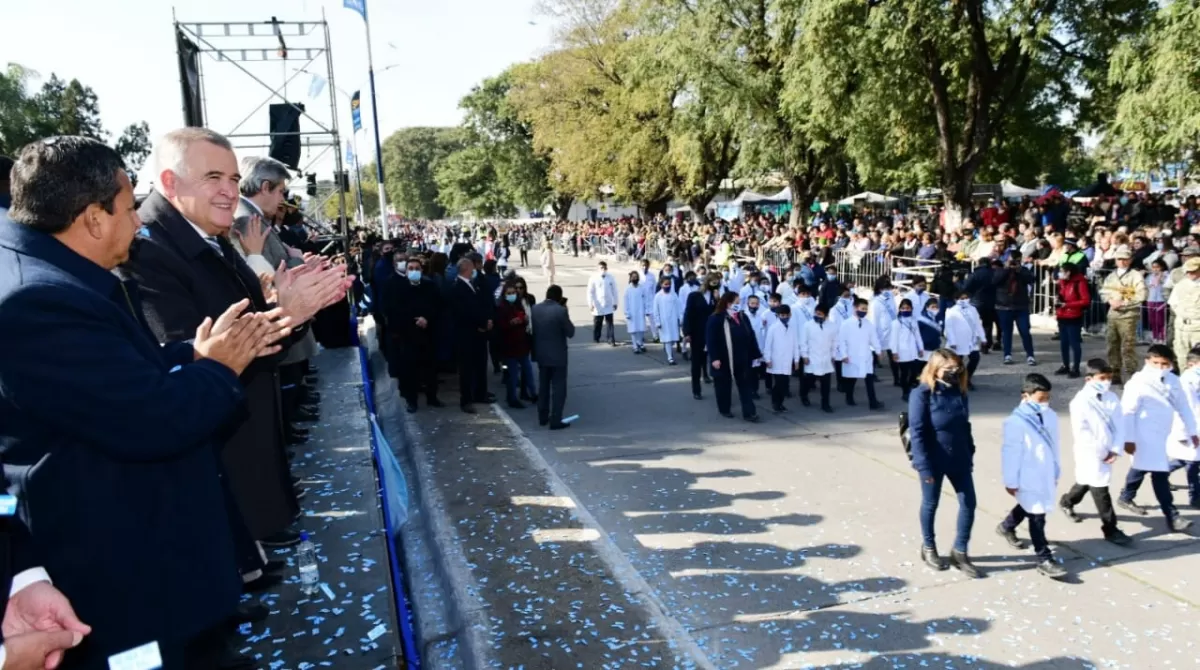 Jaldo participó de los festejos por los 50 años del municipio de Banda del Río Salí