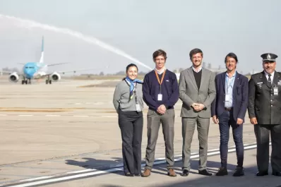 Tucumán ya está conectada, vía Aerolíneas, con la ciudad brasileña de San Pablo