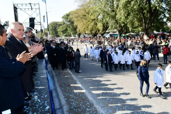 Jaldo participó de los festejos por los 50 años del municipio de Banda del Río Salí