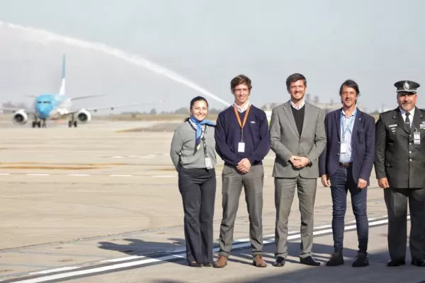 Tucumán ya está conectada, vía Aerolíneas, con la ciudad brasileña de San Pablo