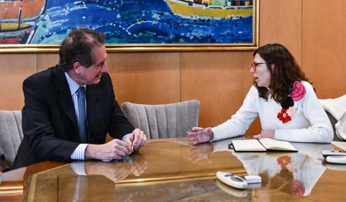 MITIN CLAVE. Silvina Batakis se reunió con Martín Guzmán para definir la transición.